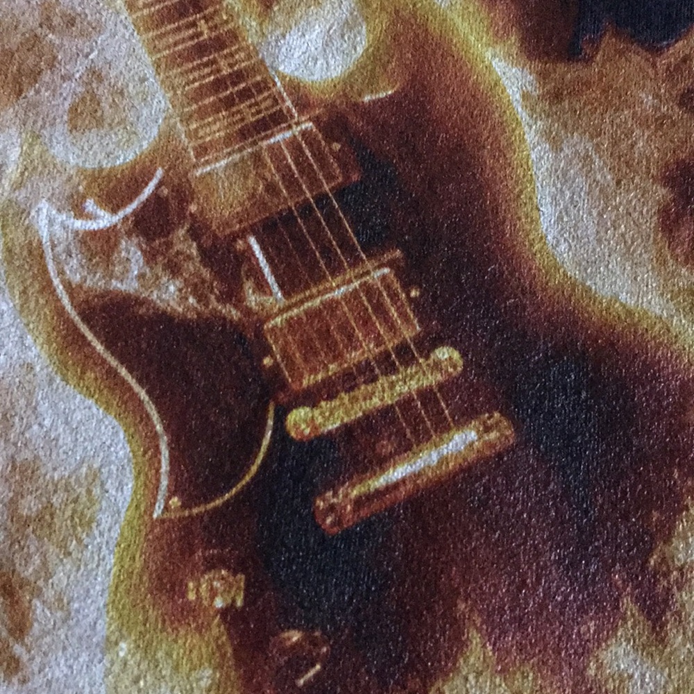 Port & Company Flame Guitar T-Shirt - Picture 5 of 16